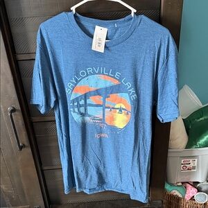 Saylorville Lake Blue Graphic Tee